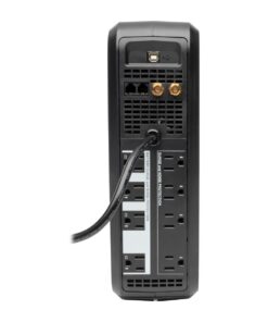 Tripp Lite 1000VA Smart UPS Battery Back Up, 500W Tower, 8 Outlets, LCD Display, AVR, USB, Tel / DSL / Coax Protection, 3 Year Warranty & $250,000 Insurance (SMART1000LCD) Black 13 61rAEP5gb6L