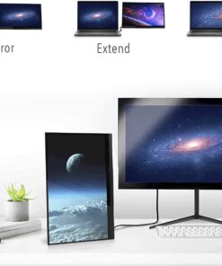 SideTrak Solo Pro Portable Monitor 15.8” FHD 1080P LED Anti-Glare IPS Screen | Works with Mac, PC, Chrome, PS4, Xbox & Switch | Powered by USB or Mini HDMI | Built-in DisplayPort, Speakers & HDR Non-Touchscreen 22 61rAqsDW9bL