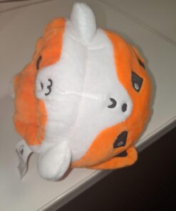 TeeTurtle - The Original Reversible Fox Plushie - Orange - Cute Sensory Fidget Stuffed Animals That Show Your Mood White + Orange 21 61rDhB15gFL