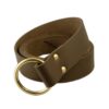By The Sword, Inc. Medieval Ring Belt Brown 14 61rDsSsbutL