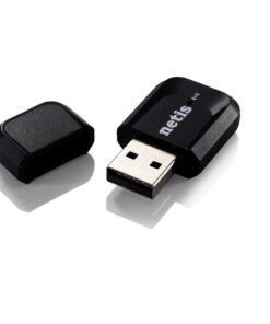 Netis WF2123 300 Mbps High-Speed Wireless N300 Mini USB Adapter for Windows, Mac OS, Linux | 2T2R MIMO Technology with 2.4GHz Range, 300 Mbps Nano 6 61rE88k24fL