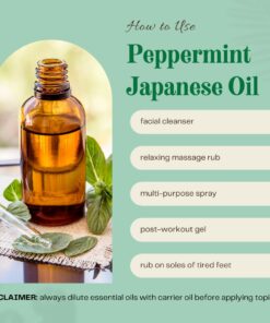 Alternative view of 16 fl oz - Peppermint Essential Oil 100% Pure, Uncut - GreenHealth 16 Fl Oz (Pack of 1)