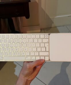 Twelve South MagicBridge | Connects Apple Magic Trackpad 2 to Apple Magic Keyboard Allowing Them to be one Unit for Desk or Lap use - Trackpad and Keyboard not Included Regular Keyboard White 30 61rGSTsj0EL