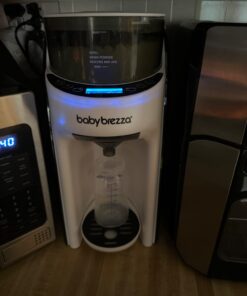 Baby Brezza New and Improved Formula Pro Advanced Formula Dispenser Machine - Automatically Mix a Warm Formula Bottle Instantly - Easily Make Bottle with Automatic Powder Blending Advanced, White 29 61rIf OvsCL 1