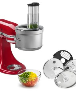 KitchenAid KSM2FPA Food Processor Attachment, Dicing Kit, Silver 21 61rJYfXWpKL