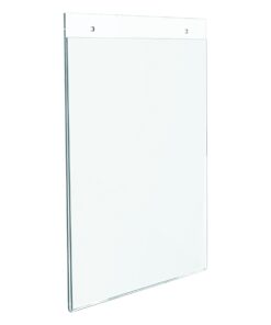 Deflecto Classic Image Wall Mount Sign Holder, Single-Sided, Vertical, 8.5" x 11", Clear (68201), Model:WM-8511-1 8.5" x 11" 18 61rJiNpFoLL