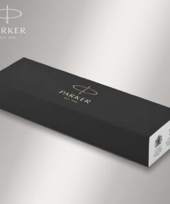 Parker IM Ballpoint Pen, Black Lacquer Chrome Trim with Medium Point Blue Ink Refill (1931665) 13 61rK6MG3jmS