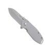 CRKT Squid Folding Pocket Knife: Compact EDC Straight Edge Utility Knife with Stainless Steel Blade and Framelock Handle Silver Stonewash 23 61rLg8QJHIL