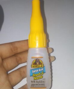 Gorilla Super Glue with Brush & Nozzle Applicator, 10 Gram, Clear, (Pack of 1) 1 - Pack 38 61rM7Xt1PgL 1