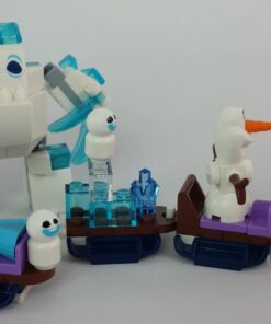 LEGO Disney Frozen Elsa's Magical Ice Palace 43172 Toy Castle Building Kit with Mini Dolls, Castle Playset with Popular Frozen Characters Including Elsa, Olaf, Anna and More (701 Pieces) Standard Packaging 43 61rMHQvltAL