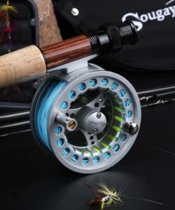 Sougayilang Saltwater Freshwater Fly Fishing Rod with Reel Combo Kit A: Silver Kits with Bag 13 61rMZ3V7h9L