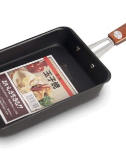 JapanBargain 1811, Japanese Tamago Egg Pan Iron Omelet Pan Tamagoyaki Omelette Pan Rectangle Frying Pan, Induction Cookware Pan, Made in Japan 13 61rNNHUP71L