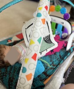 Baby Einstein 4-in-1 Kickin' Tunes Music and Language Play Gym and Piano Tummy Time Activity Mat Kickin Tunes 4-in-1 Mat 26 61rNdbrO0FL