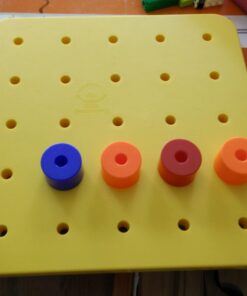 Edushape Ez-Grip Jumbo Beads, 58 Piece 13 61rON0 OwL