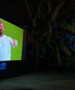 Elite Screens Yard Master 2, 135-INCH Outdoor Projector Screen with Stand 16:9, 8K 4K Ultra HD Fast Fold Portable Movie Screen Foldable Easy Snap On Cinema Theater, OMS135H2 16:9 Aspect Ratio Front Projection 47 61rPgTvVKuL