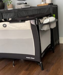 Graco Pack 'n Play Day2Dream Travel Bassinet Playard Features Portable Bassinet Diaper Changer and More (Lo, Lo, W/Fold Flat Bassinet) 34 61rSO4u4JmL