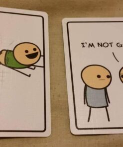 Joking Hazard by Cyanide & Happiness - a funny comic building party game for 3-10 players, great for game night White 28 61rSXs5 gmL