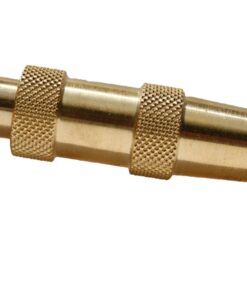 Alternative view of Hose Nozzle ~ Solid Brass ~ Adjustable Spray Patterns ~ Made in USA ~ with Bonus High Pressure Sweeper Nozzle