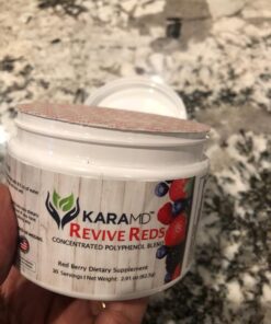 KaraMD Revive Reds - Superfood Powder Supplement for Inflammation & Natural Energy - with Shilajit, Antioxidants & Polyphenols - Mixed Berry Flavor - 30 Concentrated Drink Mix Servings 1 21 61rVA63yq2L