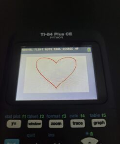 Texas Instruments TI-84 Plus CE Color Graphing Calculator, Black 7.5 Inch Single Pack 47 61rXK7uQj2L