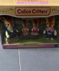 Calico Critters Egbert Highbranch Giraffe Family, Set of 4 Collectible Doll Figures 20 61rXX6aAtCL