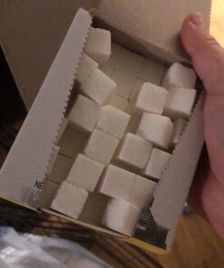 Domino Premium Pure Cane Sugar Cubes Dots, 1 Pound Box 1 Pound (Pack of 1) 21 61rbYYhPe1L