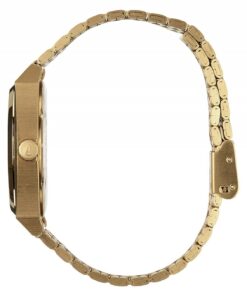 Alternative view of Nixon Time Teller A045. 100m Water Resistant Watch (37mm Stainless Steel Watch Face) All Gold / Green