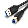 Jelly Tang USB 3.0 Cable A Male to B Male 6Ft,Superspeed USB 3.0 A-B/A Male to B Male Cable - for Scanner, Printers, Desktop External Hard Drivers and More(6Ft/2M) 6Ft/2M 87 61rbdvmJJL