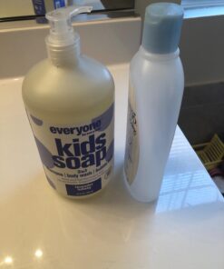 Everyone 3-in-1 Kids Soap, Body Wash, Bubble Bath, Shampoo, 32 Ounce (Pack of 2), Lavender Lullaby, Coconut Cleanser with Plant Extracts and Pure Essential Oils 37 61rbklTQ7 L