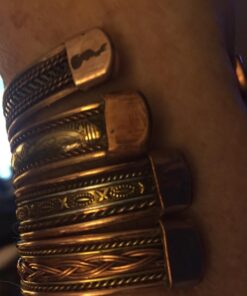 Tibetan Copper Bracelets India Pattern Women's Men's Spiritual Yoga Jewelry Copper bracelet copper bracelet for men copper bracelets for women cobre bracelet cobre pulsera mujer 40 61rc3ePHXSL