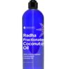 Radha Beauty Fractionated Coconut Oil - 100% Pure & Natural Carrier and Base Oil for Aromatherapy, Hair and Skin - Comes with Pump, 16 fl oz. 14 61rdFUn22pL