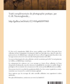 Alternative view of Complementary Treaty of Practical Photography (Arts) (French Edition) Paperback