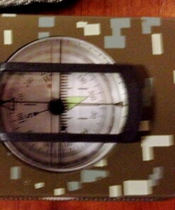 SE Military Lensatic and Prismatic Sighting Survival Emergency Compass with Pouch - CC4580 94 61re v1U84L