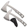 Perfect Point Throwing Axes – Set of 2-9.5-inches Overall, Satin Finish Stainless Steel Blade Handle, Includes Nylon Sheath, Full Tang Construction, Well Balanced, Throwing Sport Axes – PP-107-S2