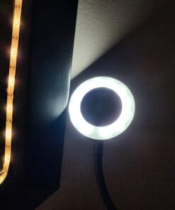 echosari Battery Powered Led Strip Lights with Remote Warm White, 8 Modes, Dimmable, Timer, Self-Adhesive, Cuttable, Waterproof, 9.8FT 90Led Strip Lights for TV Kitchen Cupboard Bedroom Decor 31 61rfGcjxHVL