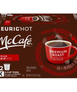 McCafé Premium Roast Coffee, Medium Roast, K-Cup Pods, 12 Count 4.12 Ounce 12 61rgBkZfiIL
