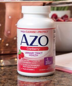 AZO Cranberry Urinary Tract Health Supplement, 1 Serving = 1 Glass of Cranberry Juice, Sugar Free Cranberry Pills, Non-GMO 100 Softgels 100 Count (Pack of 1) 35 61rgcm8wFvL