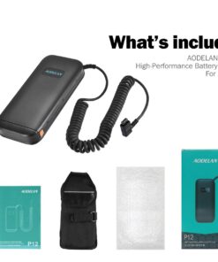 HAOXI AODELAN External Flash Battery Packs for Portable Hot Shoe Speedlite Compatible with Nikon SB900, SB910, SB5000. Replaces Nikon SD-9 14 61riT9clx6L