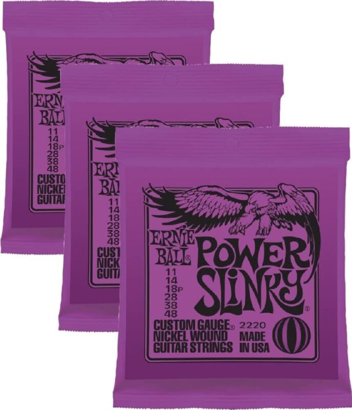 Catalog 1 Ernie Ball Power Slinky Guitar Strings (Pack of 3) (2220x3) Power 11-48