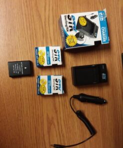 STK EN-EL14 EN-EL14a Battery Pack for Nikon D3200 D3400 D3500 D3300 D3100 D5100 D5200 D5500 D5600 D5300 EL14 EL14A ENEL14 ENEL14A EN EL 14 14a D 3200 3300 3400 3500 3100 5100 5200 5500 5600 Grip 51 61rjXSZcO1L