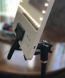 NEEWER Photo Studio Heavy Duty Metal Clamp Holder with 5/8" Light Stand Attachment for Reflector 22 61rkLA6O aL