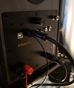 Mediabridge ULTRA Series Subwoofer Cable (8 Feet) - Dual Shielded with Gold Plated RCA to RCA Connectors - Black 27 61rn3JhRG4L