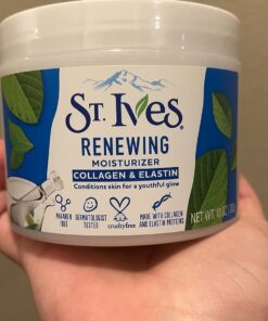 St. Ives Moisturizer Collagen and Elastin Facial Moisturizer Renewing Paraben Free, Dermatologist Tested, Cruelty Free 10 oz 66 61rnXNI3JhL