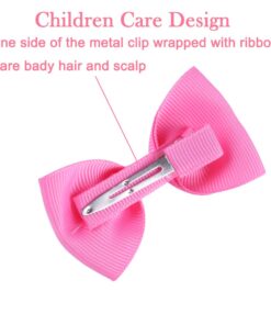 ICObuty 20 Pcs Baby Girl Boutique Grosgrain Ribbon Hair Bows Alligator Clips For Teens Kids Toddlers Children(2.75 Inch) 20 Pcs 2.75 Inch Hair Bows 24 61roKqkAb8L