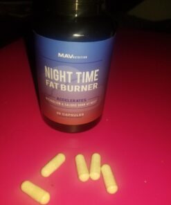 MAV NUTRITION Weight Loss Pills Night Time Fat Burner for Women & Men | Sleep Aid Diet Pills, Appetite Suppressant, Metabolism Boost, Carb Blocker; 60 Count Night Time Fat Burner Capsule 29 61rpPoP2XHL