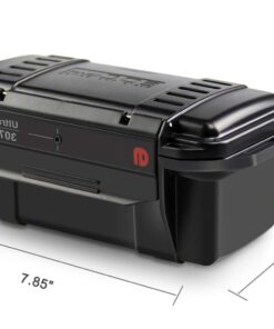 SHBC Smoker Smell Proof Container 8 Inch-The Stash Box Waterproof/Odor Resistant/Lockable Security Lid/Fits Pax 2/ Grinder/Containers -More Smoking Accessories Travel, Hidden and Storage 14 61rqQg9sevL