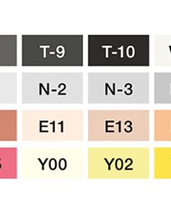 Copic Classic Marker Set, 72-Colors, Set B 10 61rqz1nfZ1S