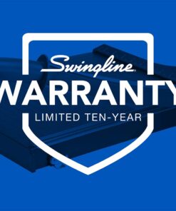 Swingline Paper Cutter, Guillotine Trimmer, 12" Cut Length, 10 Sheet Capacity, ClassicCut Lite (9312) 30 61rr1SnT0L