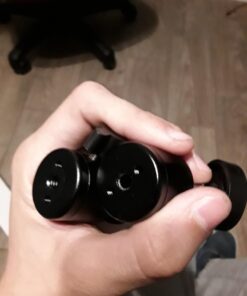 Skywin VR Tripod Stand (Black) - HTC Vive Compatible Sensor Stand and Base Station for Vive Sensors or Oculus Rift Constellation (2 Pieces) 1 Pack Black 29 61rr4D1GntL