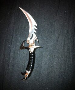 Ace Martial Arts Supply Draco Twin Fantasy Dagger Set, Silver Twin Draco 37 61rrpA663TL